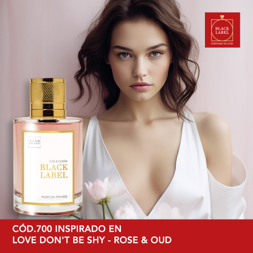 Cód.700 - Inspirado en Love Don't Be Shy Rose & Oud de Killian - Perfume 100 ml.