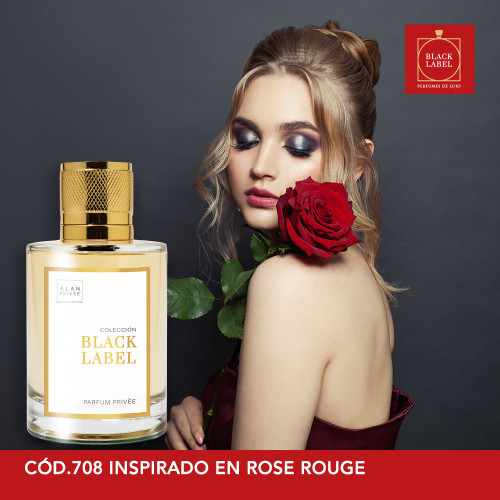 Cód.708 - Inspirado en Rose Rouge de Van Cleef & Arpels - Perfume 100 ml.