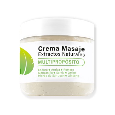 Crema de Masaje Extractos Naturales - 220 ml.